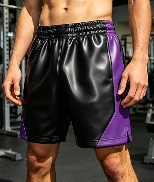 Latex rubber makeup ball handmade fashion sexy sports shorts two tone splicing No needle or thread stitching
Latex rubber makeup ball handmade fashion sexy sports shorts two tone splicing No needle or thread stitching