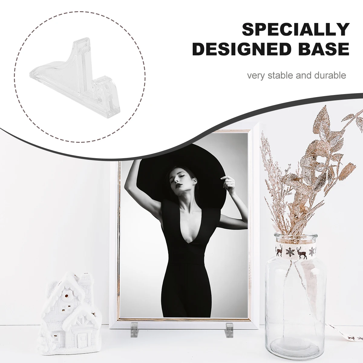 12 PCS The Medal Transparent Stand Base Photo Frame Perspex Display Stands Holder Universal Bracket
12 PCS The Medal Transparent Stand Base Photo Frame Perspex Display Stands Holder Universal Bracket