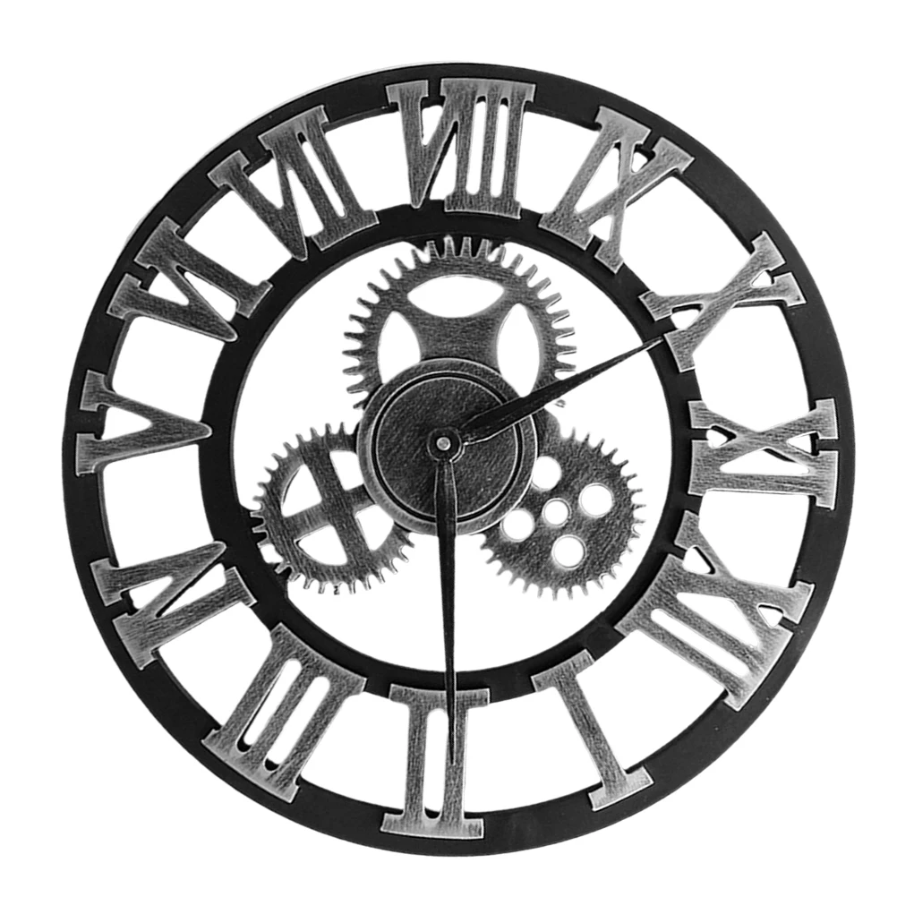 Industrial Gear Wall Clock Creative Hanging Retro Decor Silent Precision Movement Visible Gears Bedroom Living Room Office Kids
Industrial Gear Wall Clock Creative Hanging Retro Decor Silent Precision Movement Visible Gears Bedroom Living Room Office Kids