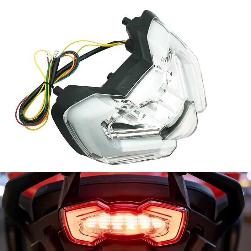 Rear Tail Light Turn Signals Brake Lamp Bright Light For DUCATI Multistrada V4 V4S 1100 950 2021-2024 2023 Motorcycle
Rear Tail Light Turn Signals Brake Lamp Bright Light For DUCATI Multistrada V4 V4S 1100 950 2021-2024 2023 Motorcycle