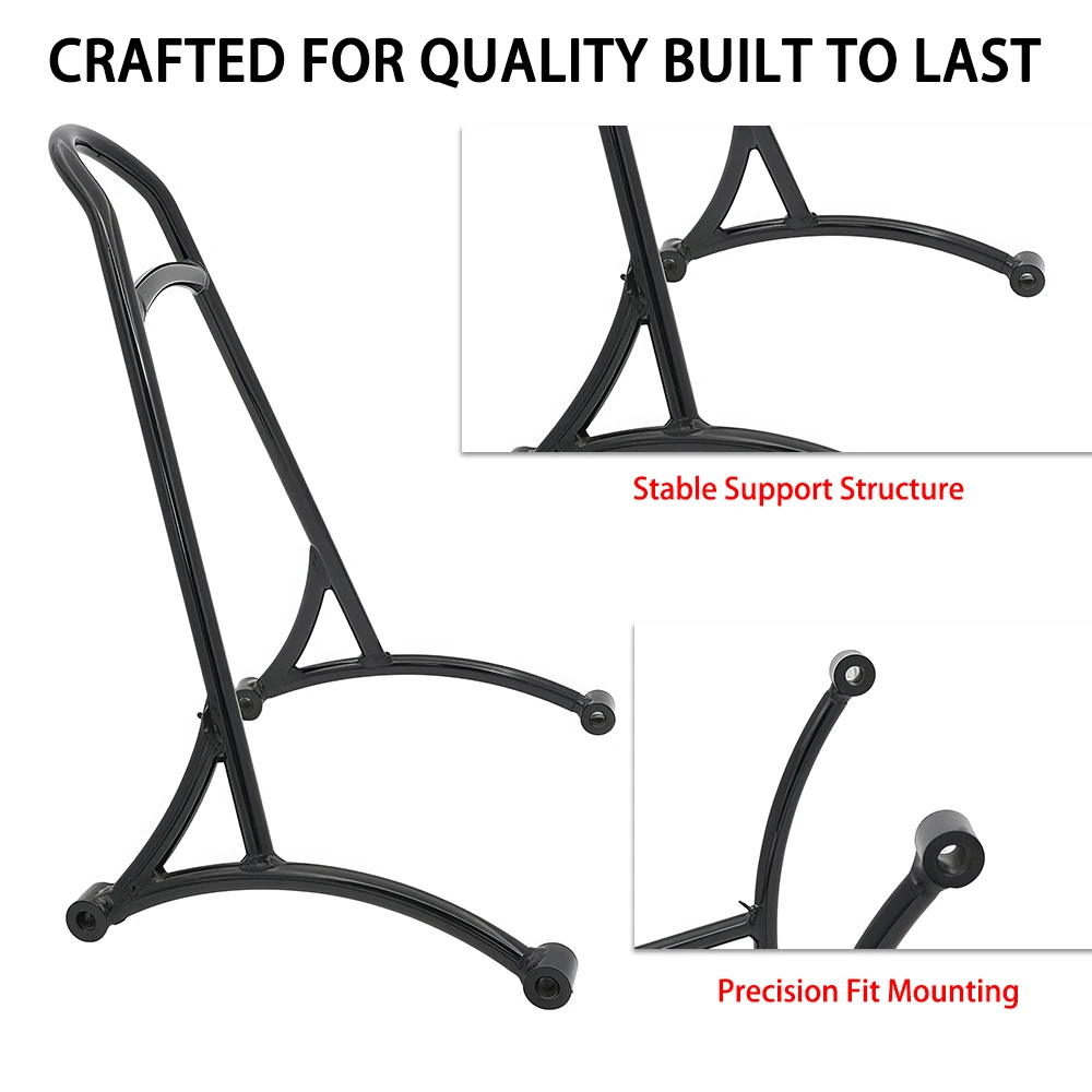 Motorcycle Accessories Black Rear Sissy Bar Backrest Passenger Seat Frame Fit For Harley Sportster XL883 XL1200 X48 2004 - 2022
Motorcycle Accessories Black Rear Sissy Bar Backrest Passenger Seat Frame Fit For Harley Sportster XL883 XL1200 X48 2004 - 2022