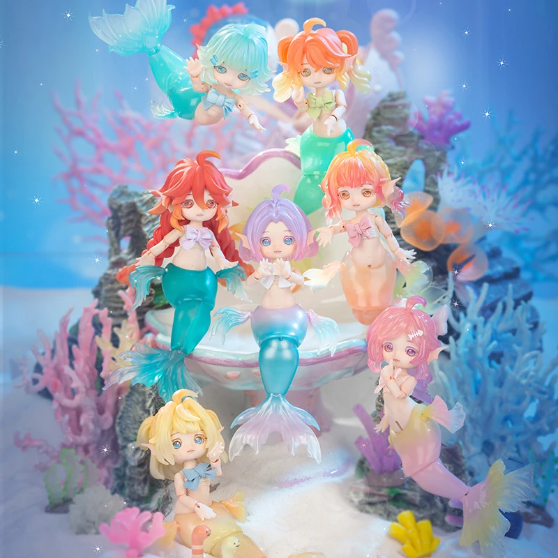 Xingyunlai Mermaid Adventure Story Series 1/12 Bdj Doll Blind Bag Kawaii Action Mystery Figure Toys and Hobbies Birthday Gifts
Xingyunlai Mermaid Adventure Story Series 1/12 Bdj Doll Blind Bag Kawaii Action Mystery Figure Toys and Hobbies Birthday Gifts