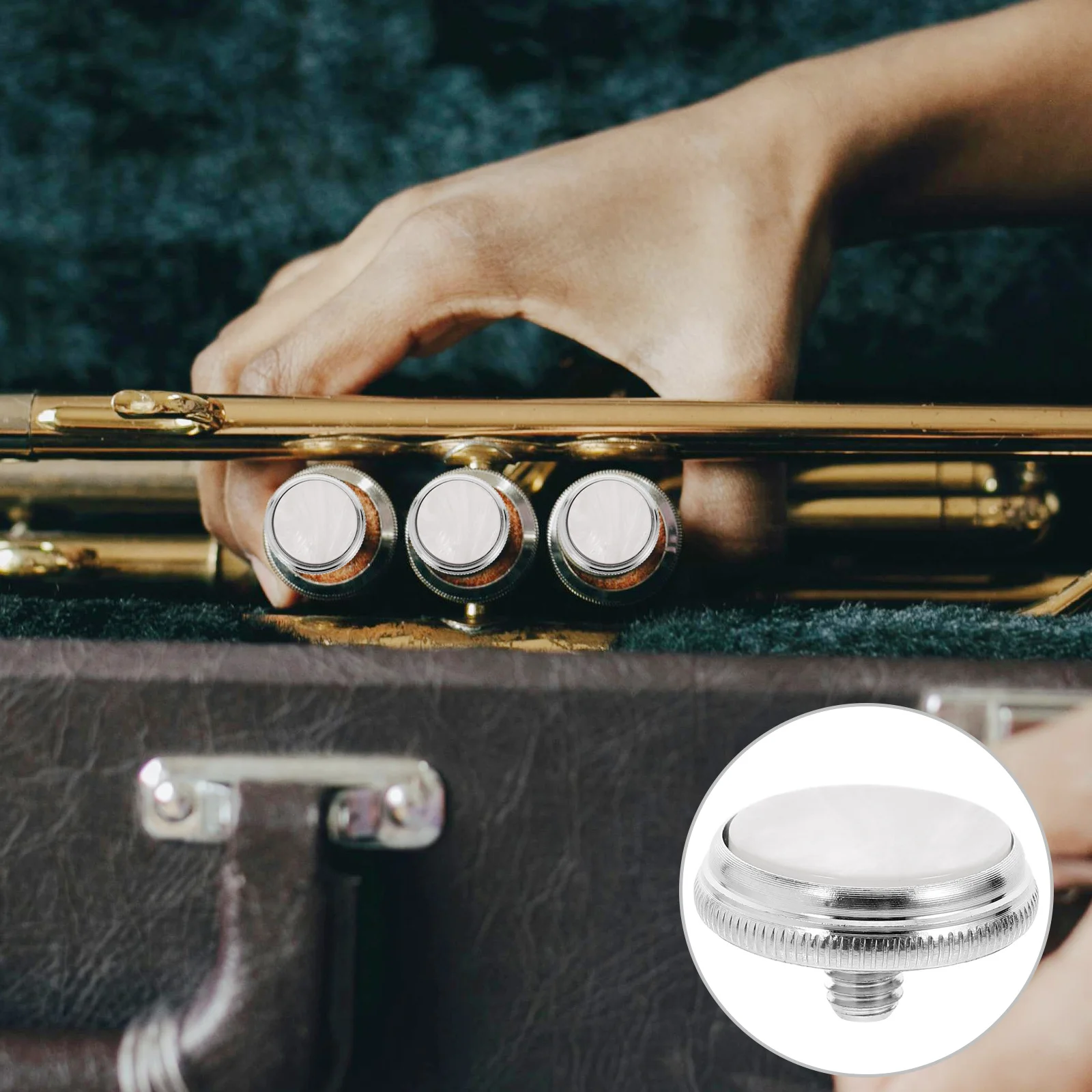Short White Shell Piston Button Snap Cover Practical Trumpet Buckle Durable Musical Instrument Repair Tool Trumpet Buckle
Short White Shell Piston Button Snap Cover Practical Trumpet Buckle Durable Musical Instrument Repair Tool Trumpet Buckle