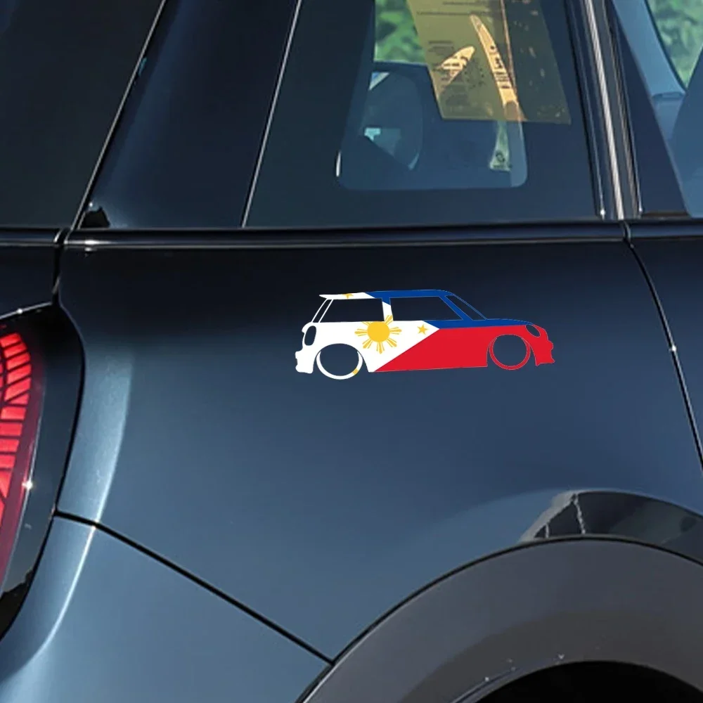 Наклейки на автомобиль MINI Cooper S R55 R56 R57 R60 F55 F56 F60 JCW: креативные виниловые декоративные наклейки с флагом Филиппин
Наклейки на автомобиль MINI Cooper S R55 R56 R57 R60 F55 F56 F60 JCW: креативные виниловые декоративные наклейки с флагом Филиппин