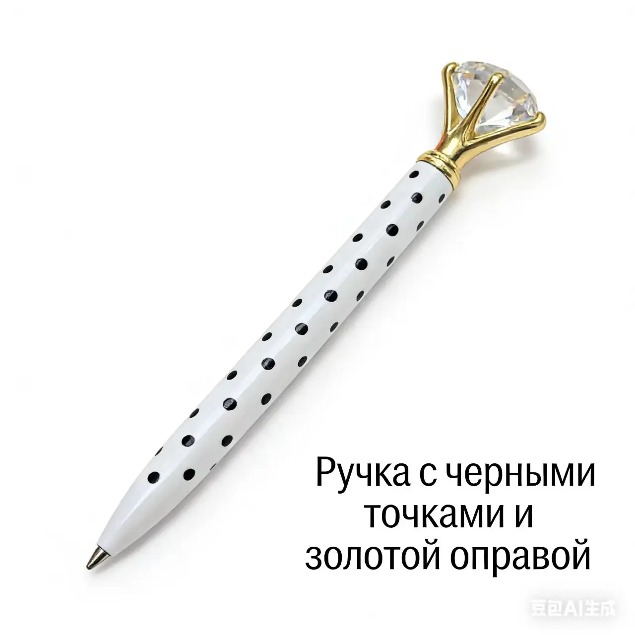 Elegant Diamond Pen with Black Polka Dots – Perfect as a Stylish, Modern Gift for Any Occasion
Elegant Diamond Pen with Black Polka Dots – Perfect as a Stylish, Modern Gift for Any Occasion
