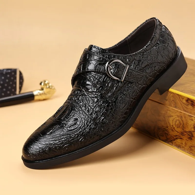 Men's Shoes Fashion Crocodile Pattern Designer Leather Shoe Luxury Business Dress Shoes Mens Casual Leather Shoes Zapatos Hombre
Men's Shoes Fashion Crocodile Pattern Designer Leather Shoe Luxury Business Dress Shoes Mens Casual Leather Shoes Zapatos Hombre