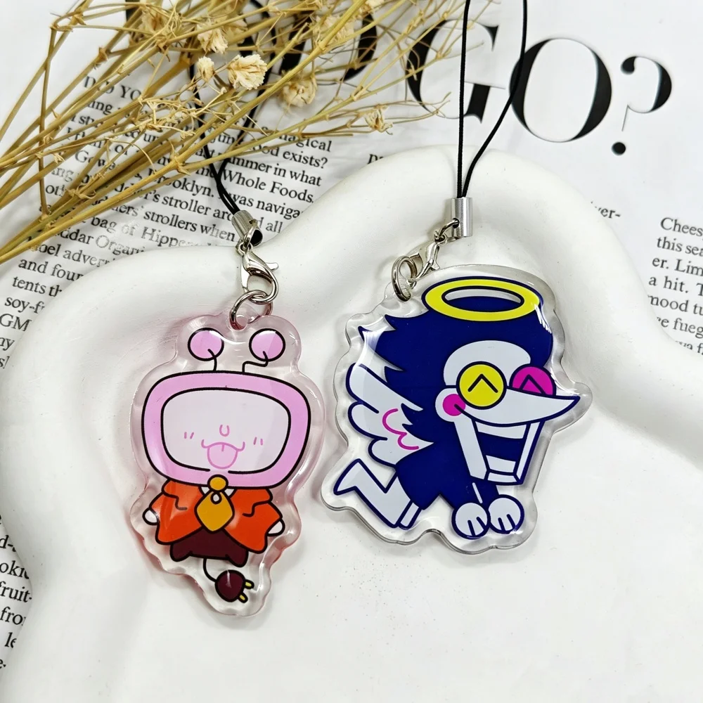 Game Deltarune Spamton Angel Mr.Ant Tenna Cosplay Keychain Acrylic Phone Chain Figure Pendant Rope Keyring Jewelry Accessory
Game Deltarune Spamton Angel Mr.Ant Tenna Cosplay Keychain Acrylic Phone Chain Figure Pendant Rope Keyring Jewelry Accessory
