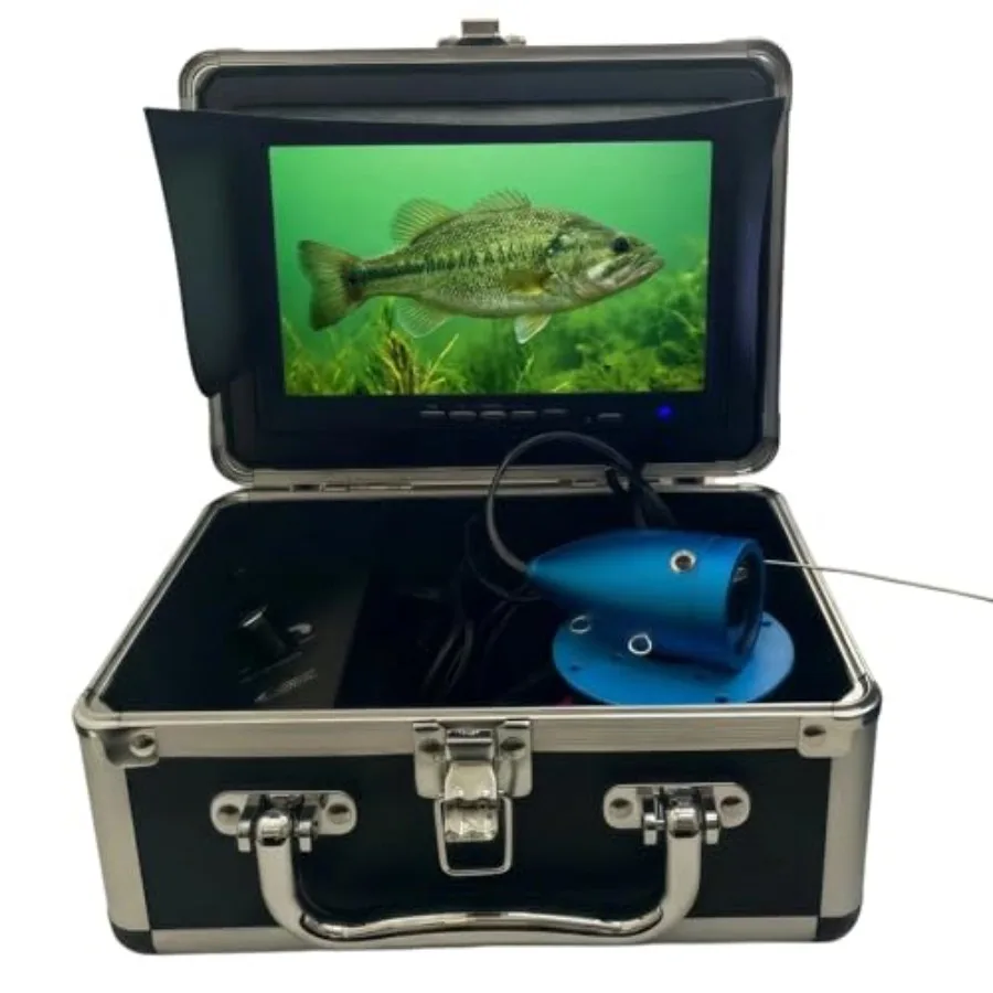 Underwater Fishing Camera for Boat Lake River Use, PVC Housing, Black, 1080P HD with 12 IR + 12 White LEDs, 30m Cable, Waterpro
Underwater Fishing Camera for Boat Lake River Use, PVC Housing, Black, 1080P HD with 12 IR + 12 White LEDs, 30m Cable, Waterpro