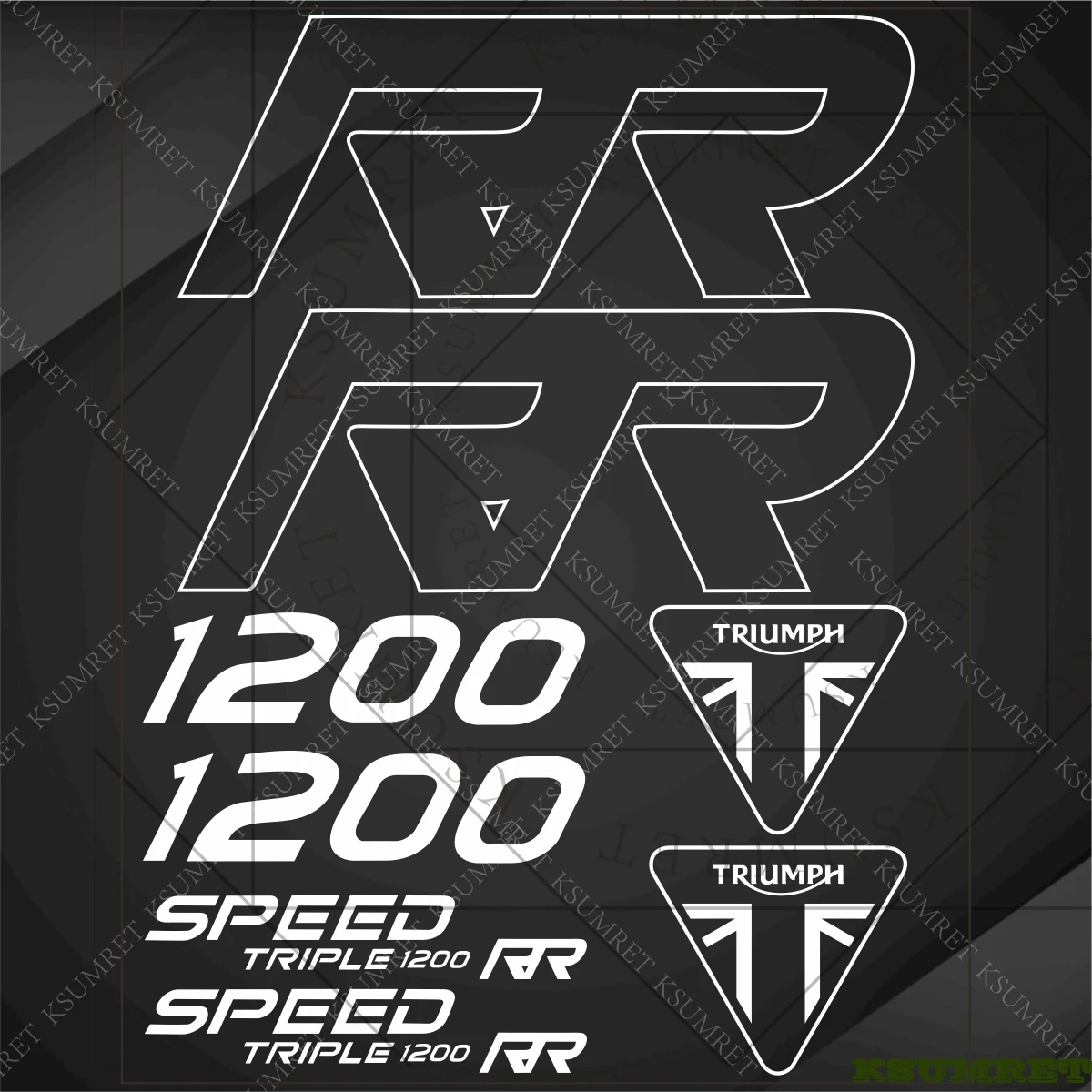Наклейки для мотоциклов Triumph SPEED TRIPLE 1200 RR, аксессуары, гоночный логотип, наклейка на бак, водонепроницаемая эмблема
Наклейки для мотоциклов Triumph SPEED TRIPLE 1200 RR, аксессуары, гоночный логотип, наклейка на бак, водонепроницаемая эмблема