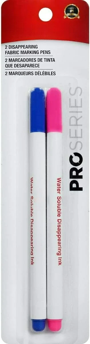 04371 Fine Point Disappearing Fabric Marking Pen, Pink and Blue, 2-Pack
04371 Fine Point Disappearing Fabric Marking Pen, Pink and Blue, 2-Pack
