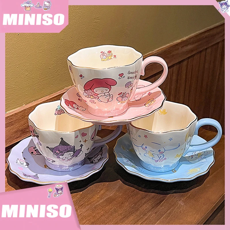 Sanrio New Cartoon Kuromi 400ml Large Capacity Ceramic Mug Home Office Water Cup Cute Men's and Women's Milk Coffee Cup Gift
Sanrio New Cartoon Kuromi 400ml Large Capacity Ceramic Mug Home Office Water Cup Cute Men's and Women's Milk Coffee Cup Gift