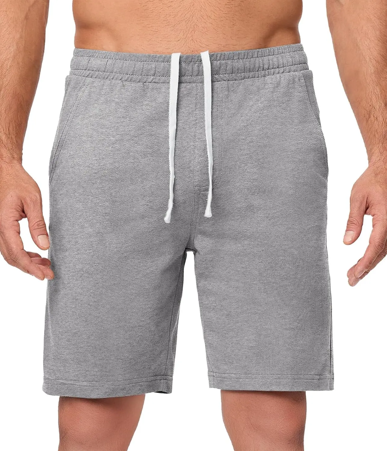 Men's 100% Cotton Shorts 9' Casual Elastic Waist Drawstring Lightweight Workout Lounge Beach Jersey Sweat Shorts
Men's 100% Cotton Shorts 9' Casual Elastic Waist Drawstring Lightweight Workout Lounge Beach Jersey Sweat Shorts