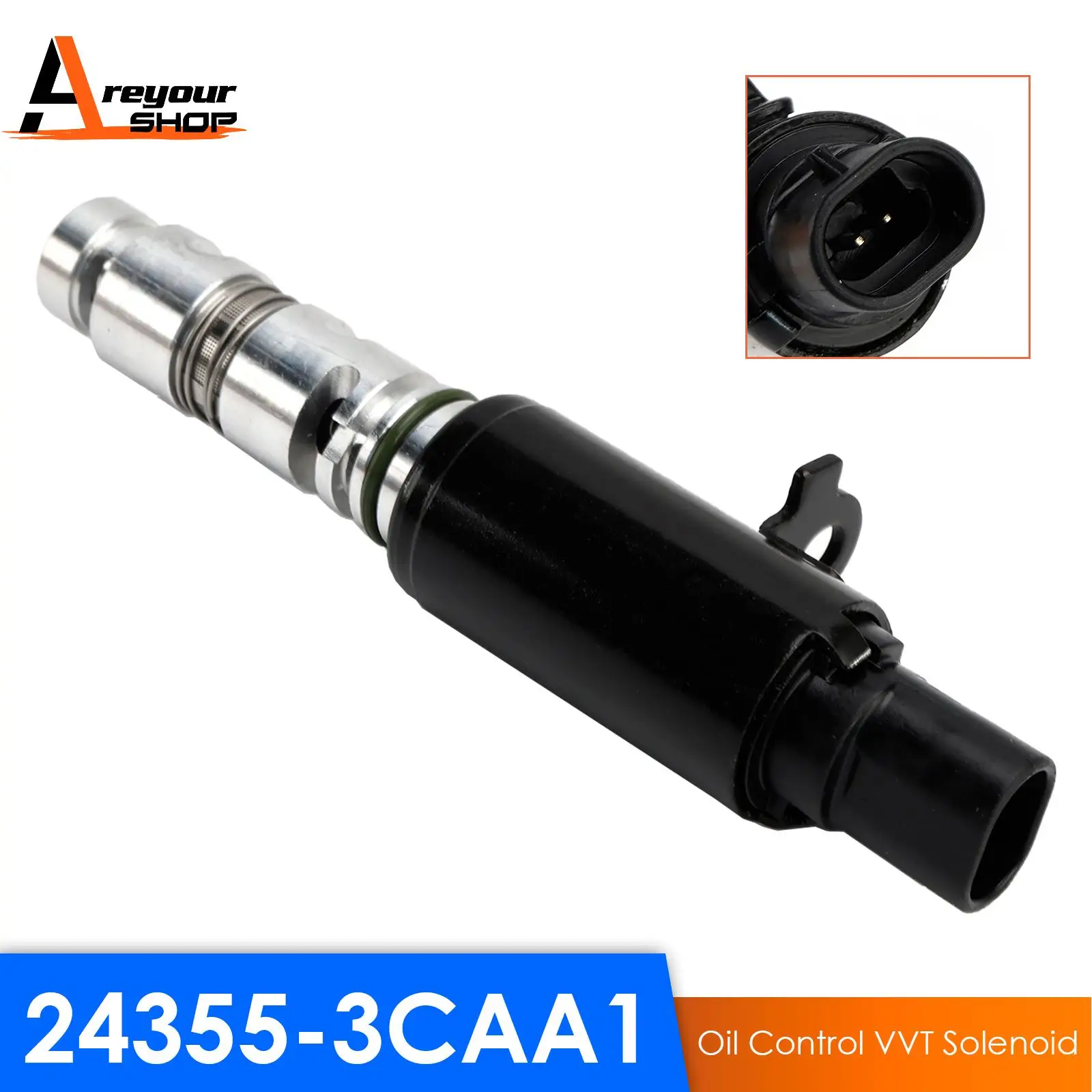Электромагнитный клапан VVT Areyourshop 24355-3CAA1 для регулировки давления масла Hyundai Santa Fe 3.5L 2010-2012
Электромагнитный клапан VVT Areyourshop 24355-3CAA1 для регулировки давления масла Hyundai Santa Fe 3.5L 2010-2012