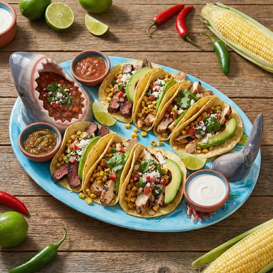 Подставка для тако, керамические тарелки для суши в форме акулы ручной работы, забавные подставки для начо и тако с чашей для соуса, пригодные для микроволновой печи и посудомоечной машины.
Подставка для тако, керамические тарелки для суши в форме акулы ручной работы, забавные подставки для начо и тако с чашей для соуса, пригодные для микроволновой печи и посудомоечной машины.