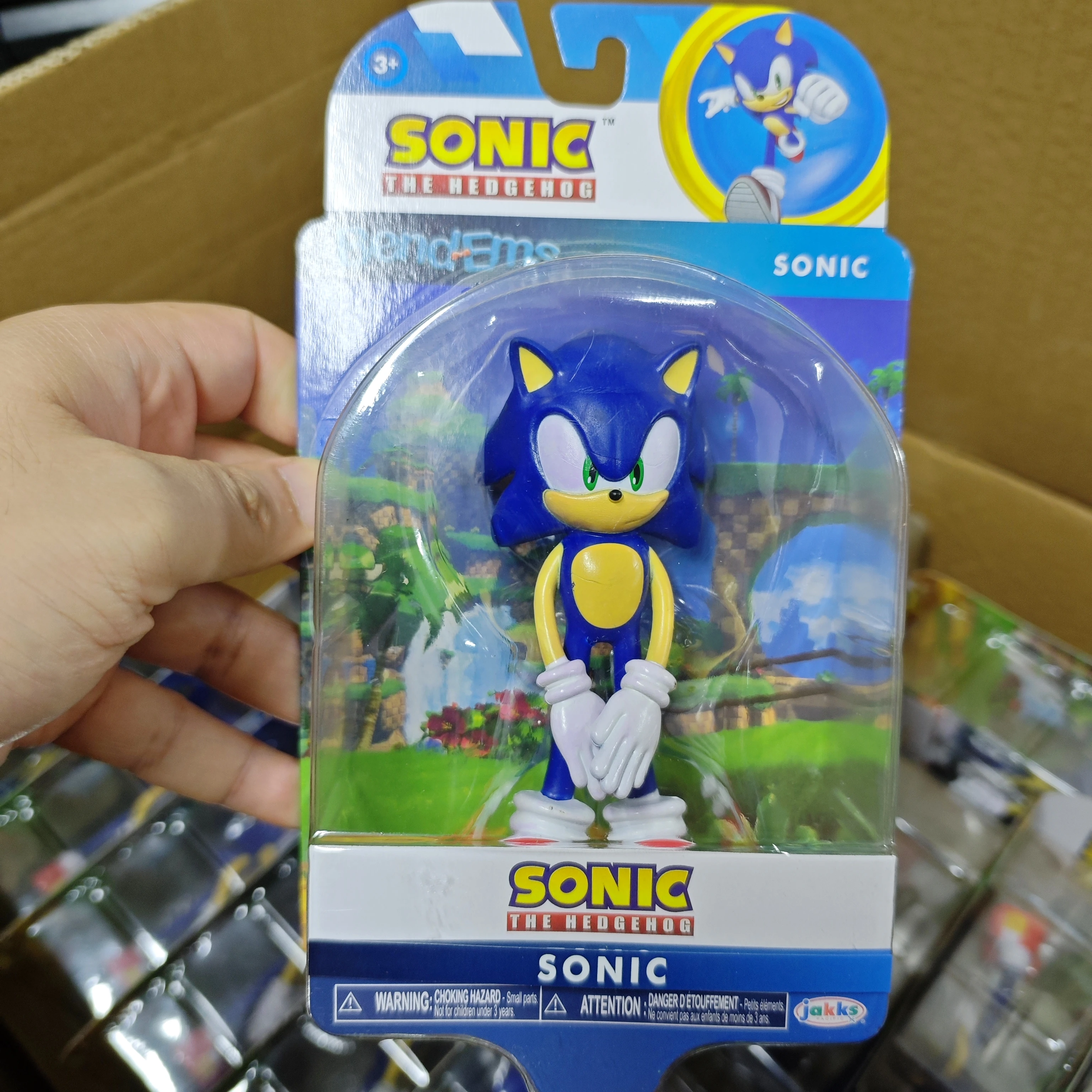 Authentic Sonic the Hedgehog Wire Figure Ornament – Adjustable Arms & Legs, Kids' Cartoon Gift, Character Doll
Authentic Sonic the Hedgehog Wire Figure Ornament – Adjustable Arms & Legs, Kids' Cartoon Gift, Character Doll