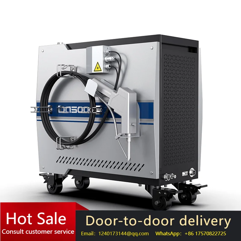 Portable Air-Cooled Laser Welding Machine for Aluminium Alloy and Stainless Steel - 900W, 1200W, 1500W Handheld Laser Welder
Portable Air-Cooled Laser Welding Machine for Aluminium Alloy and Stainless Steel - 900W, 1200W, 1500W Handheld Laser Welder