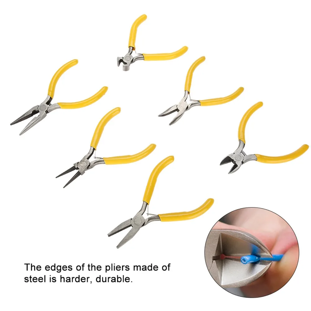 9Pcs 9 pieces combination Jewelry Making Tools Mini plier design Multifunctional integrated Watch Repair Kit All-in-one tool set
9Pcs 9 pieces combination Jewelry Making Tools Mini plier design Multifunctional integrated Watch Repair Kit All-in-one tool set