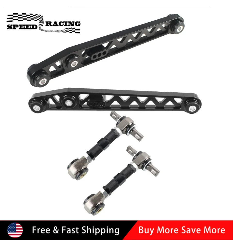 Lower Control Arm & Rear Camber Control Arms Kit For 1996-2000 Honda Civic Si EK CX DX EX GX HX LX LCA-1003
Lower Control Arm & Rear Camber Control Arms Kit For 1996-2000 Honda Civic Si EK CX DX EX GX HX LX LCA-1003