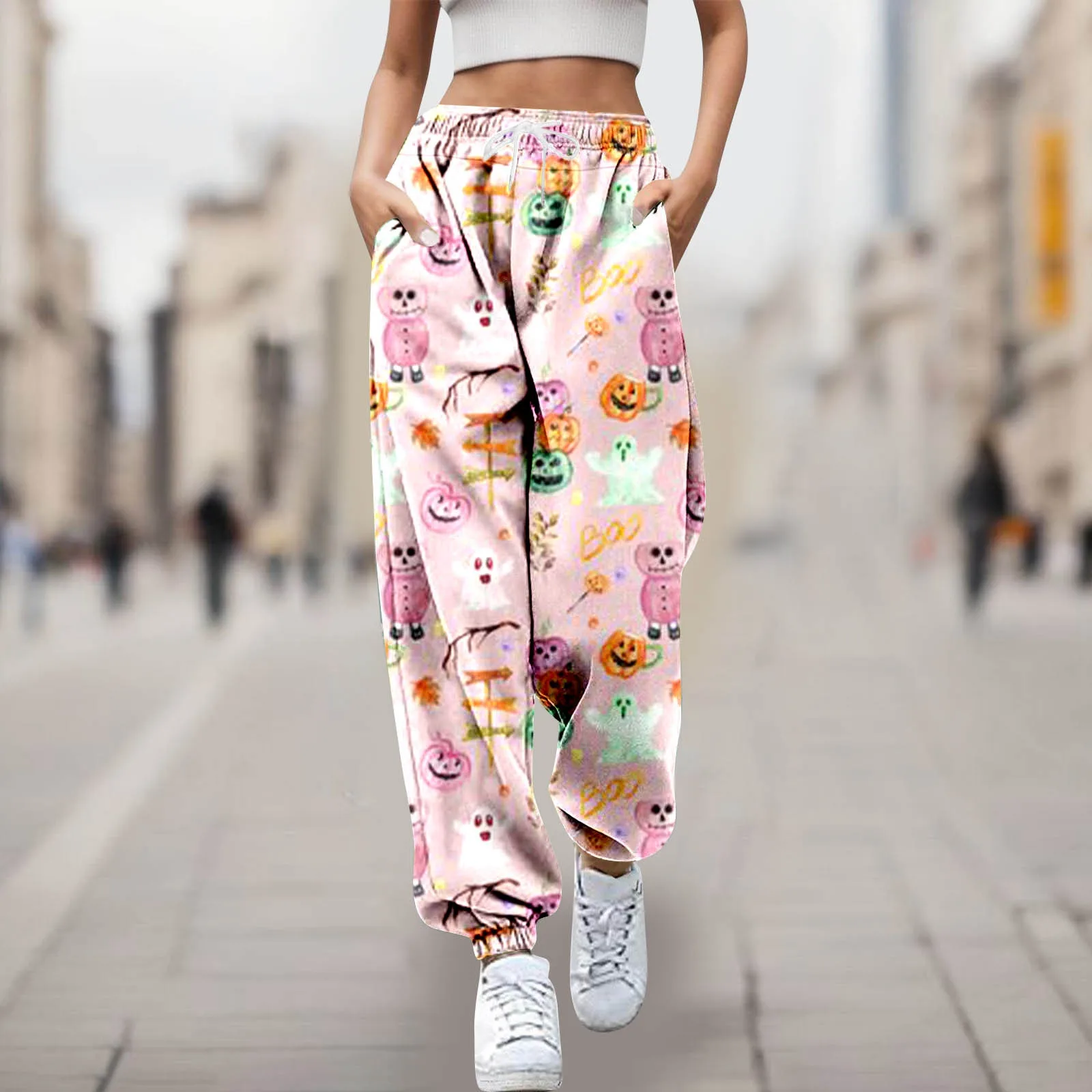 Lady's Halloween Cartoon Printed Casual Pants plus Size Pants Suits for Women Casual
Lady's Halloween Cartoon Printed Casual Pants plus Size Pants Suits for Women Casual