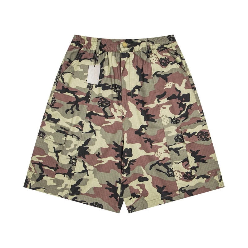 American Style Trend Mertre Casual Shorts Camo Print Cargo Pants Men Women Loose Breathable Sports Shorts
American Style Trend Mertre Casual Shorts Camo Print Cargo Pants Men Women Loose Breathable Sports Shorts