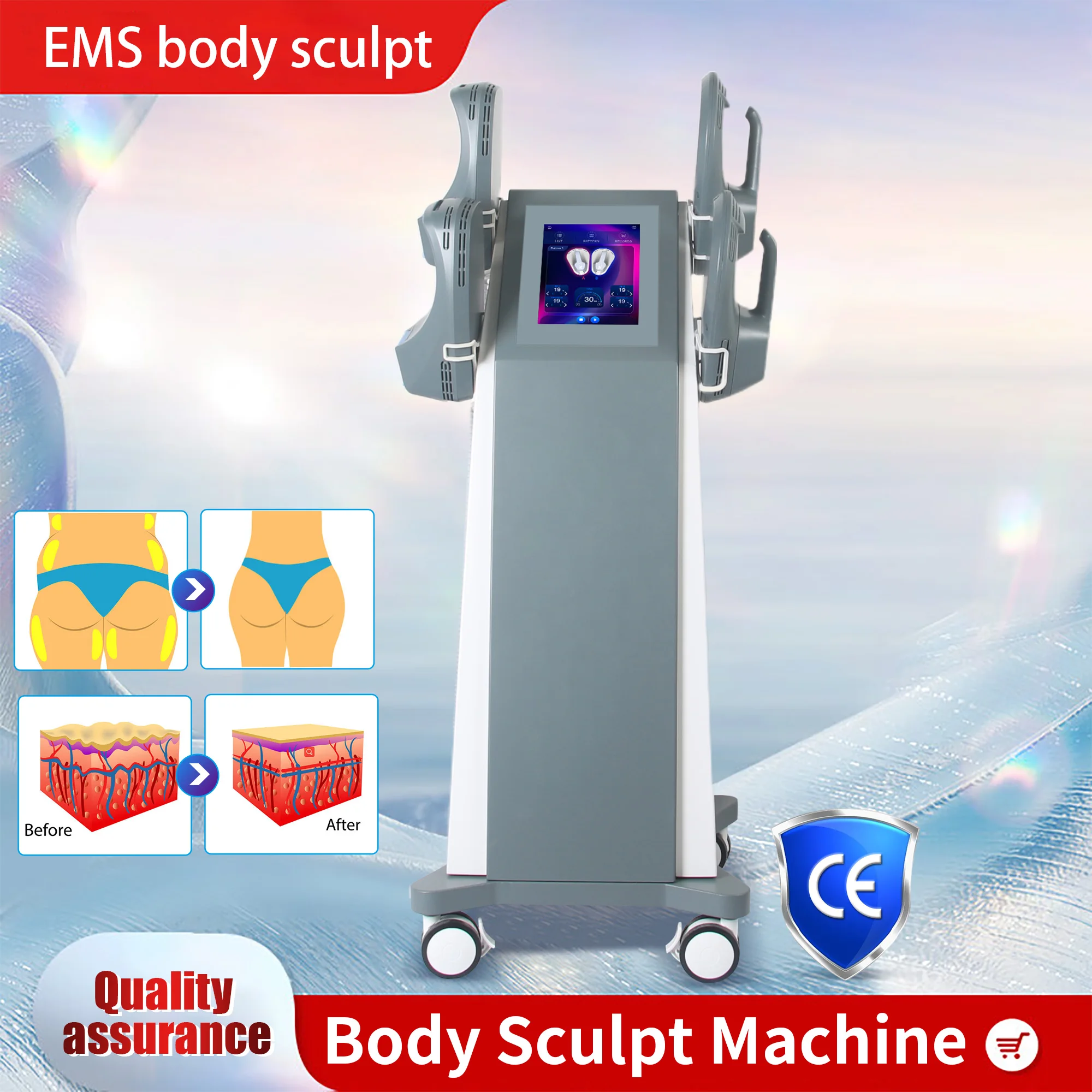 PRO Ultra Therapy 15 Tesla 6500W Hiemt Lose Weight EM Body Slim Muscle Stimulation Professional NEO Machine
PRO Ultra Therapy 15 Tesla 6500W Hiemt Lose Weight EM Body Slim Muscle Stimulation Professional NEO Machine
