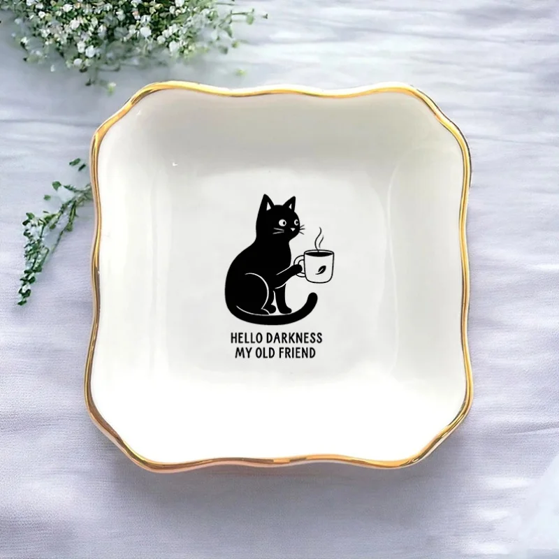 A Single Halloween-Themed Ring Dish Designed for Weddings, Perfect As a Gift for Bridesmaids. This Trinket Tray Serves As a Keep
A Single Halloween-Themed Ring Dish Designed for Weddings, Perfect As a Gift for Bridesmaids. This Trinket Tray Serves As a Keep