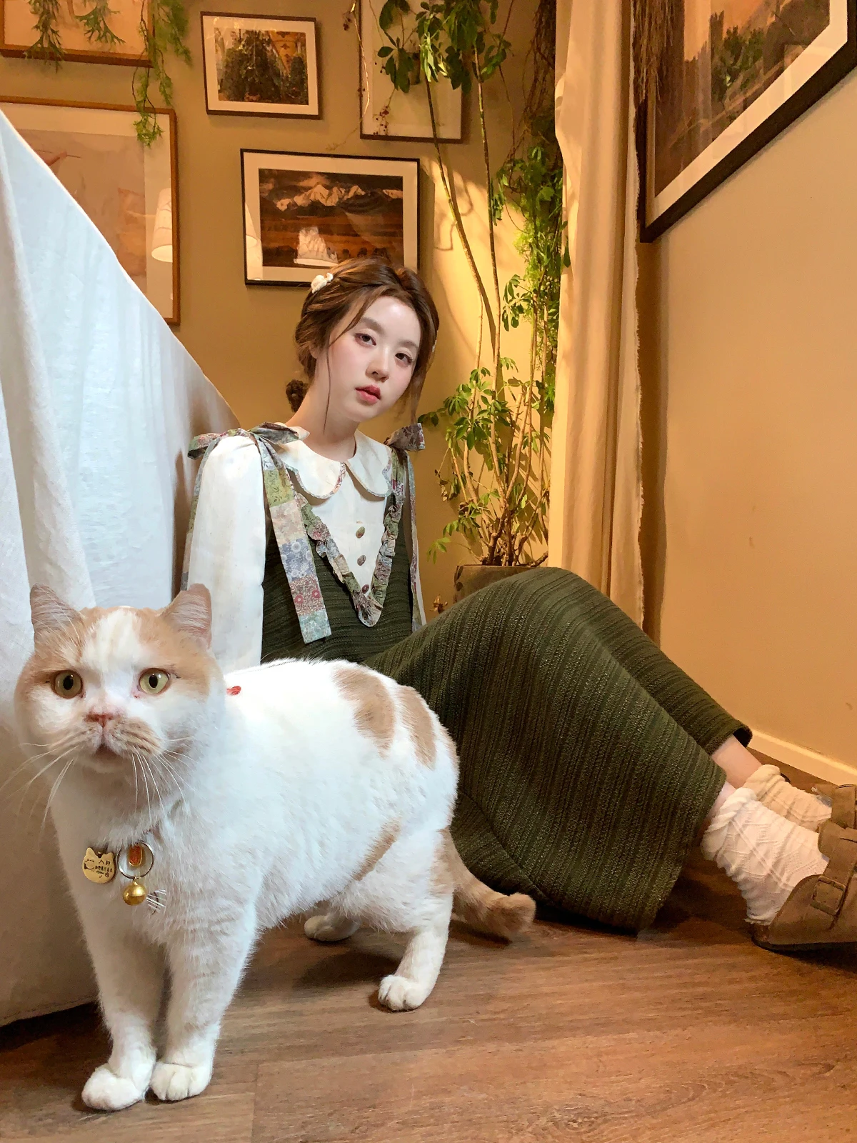 Юбка макси больших размеров в стиле пэчворк, повседневная, с высокой талией, А-силуэт, с принтом «Глубокий лес» и растительным узором, для любителей сыра, на осень
Юбка макси больших размеров в стиле пэчворк, повседневная, с высокой талией, А-силуэт, с принтом «Глубокий лес» и растительным узором, для любителей сыра, на осень