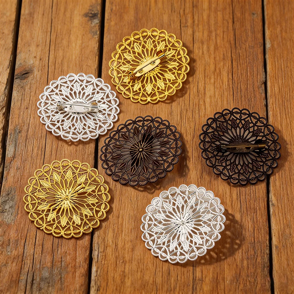 5pcs/lot 38mm REGELIN Round Flowers Brooch Base Pad Setting Base Copper Brass Brooch Jewelry Accessories Wholesale
5pcs/lot 38mm REGELIN Round Flowers Brooch Base Pad Setting Base Copper Brass Brooch Jewelry Accessories Wholesale