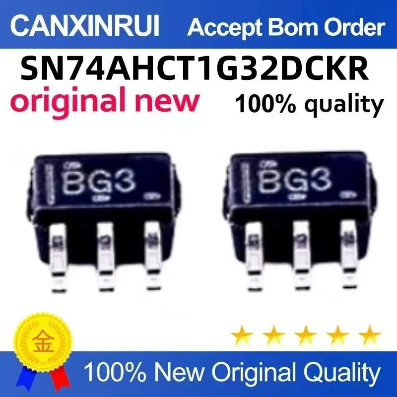 (5-100 pieces)New SN74AHCT1G32DCKR silk screen BG3 BG package SC-70-5 gate/inverter BGL
(5-100 pieces)New SN74AHCT1G32DCKR silk screen BG3 BG package SC-70-5 gate/inverter BGL