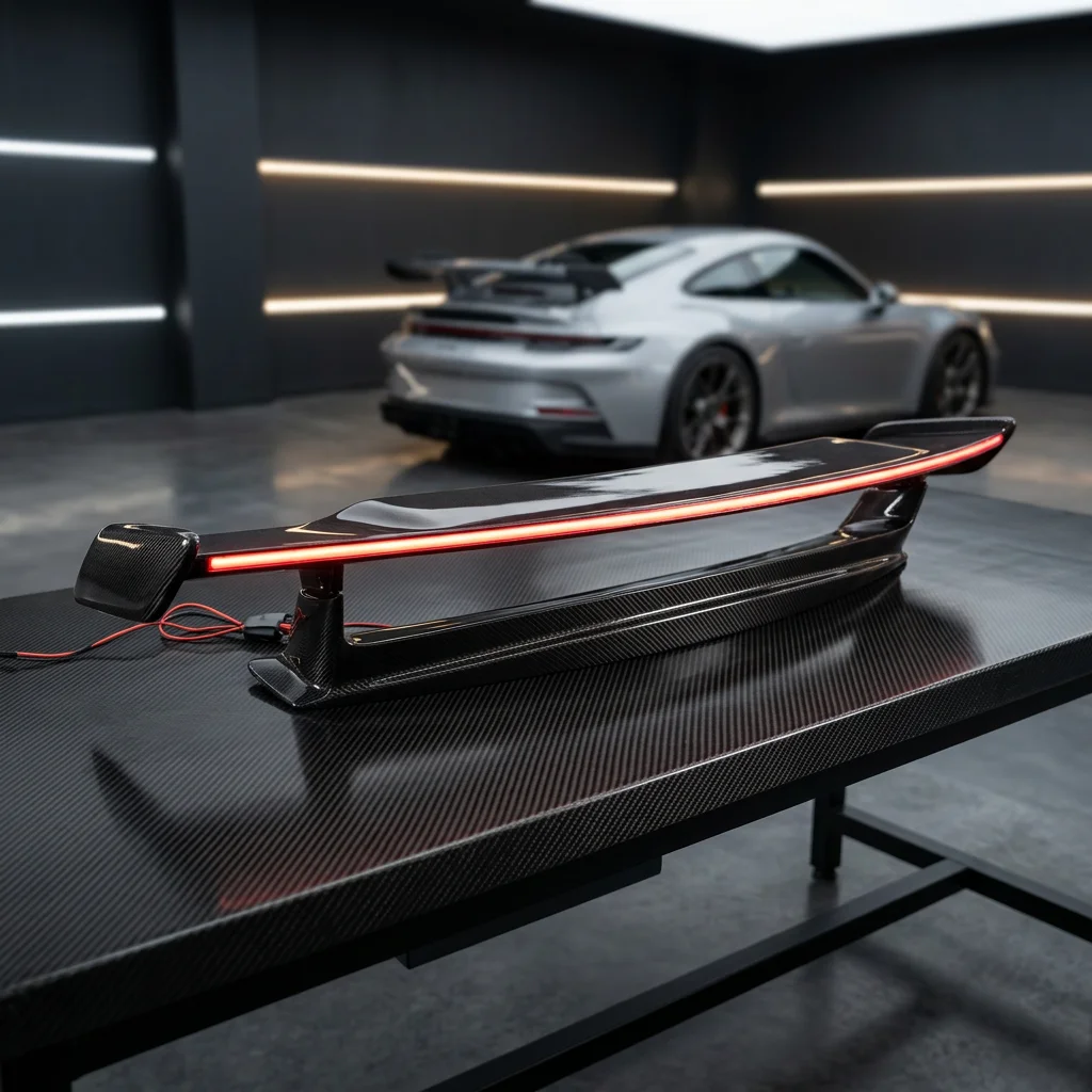 GTR Style Dry Carbon Fiber Rear Spoiler Wing, W190 Wing for Mercedes Benz AMG GT GTS
GTR Style Dry Carbon Fiber Rear Spoiler Wing, W190 Wing for Mercedes Benz AMG GT GTS