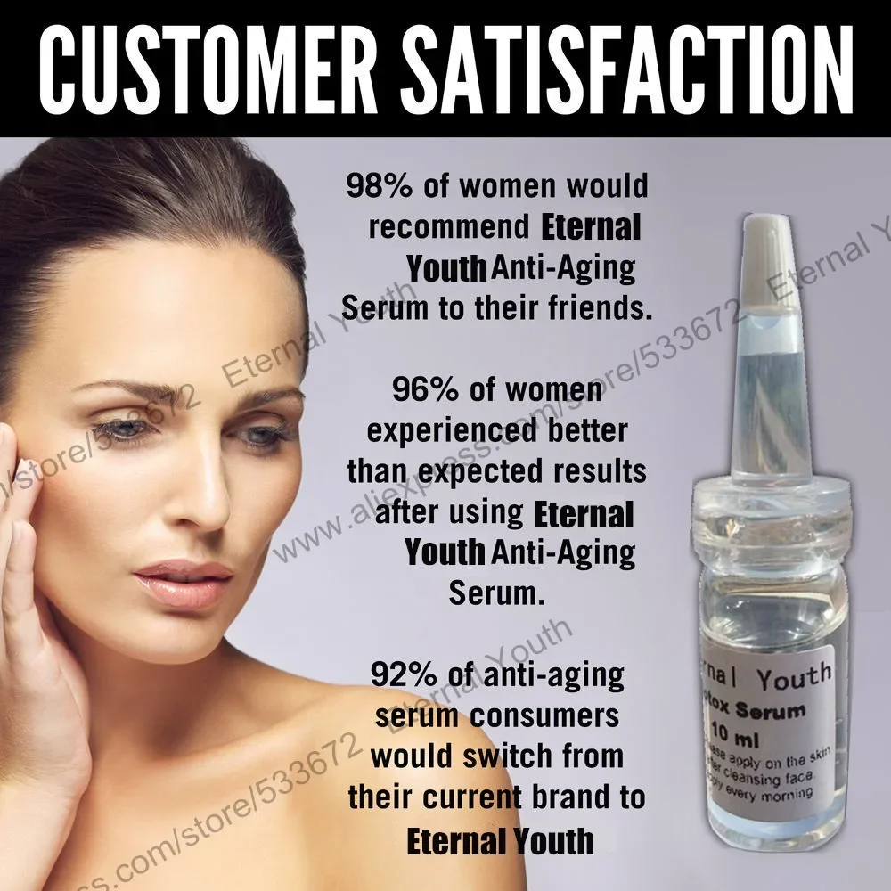 5*10ml Face Firming Lifting Serum Skin Care Product Concentrate Powerful Anti-wrinkle Anti-aging
5*10ml Face Firming Lifting Serum Skin Care Product Concentrate Powerful Anti-wrinkle Anti-aging