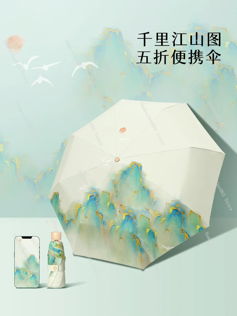 Зонт для панорамы реков и гор, небольшой портативный солнцезащитный зонт двойного назначения с защитой от ультрафиолета, мини-капсульный зонт от солнца
Зонт для панорамы реков и гор, небольшой портативный солнцезащитный зонт двойного назначения с защитой от ультрафиолета, мини-капсульный зонт от солнца