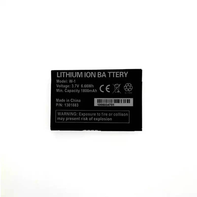 Wifi Battery W-1 W1 for Sierra W801 W802 Aircard 753S 754S 778S 854S Mobile Hotspot 1800mAh
Wifi Battery W-1 W1 for Sierra W801 W802 Aircard 753S 754S 778S 854S Mobile Hotspot 1800mAh