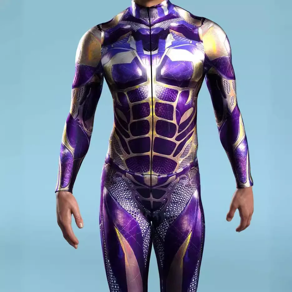 Men Cool Cyber Mechanical Bodysuit Role Play Tights Steampunk Costume Party Performance Cyberpunk Halloween Cycling Suit
Men Cool Cyber Mechanical Bodysuit Role Play Tights Steampunk Costume Party Performance Cyberpunk Halloween Cycling Suit