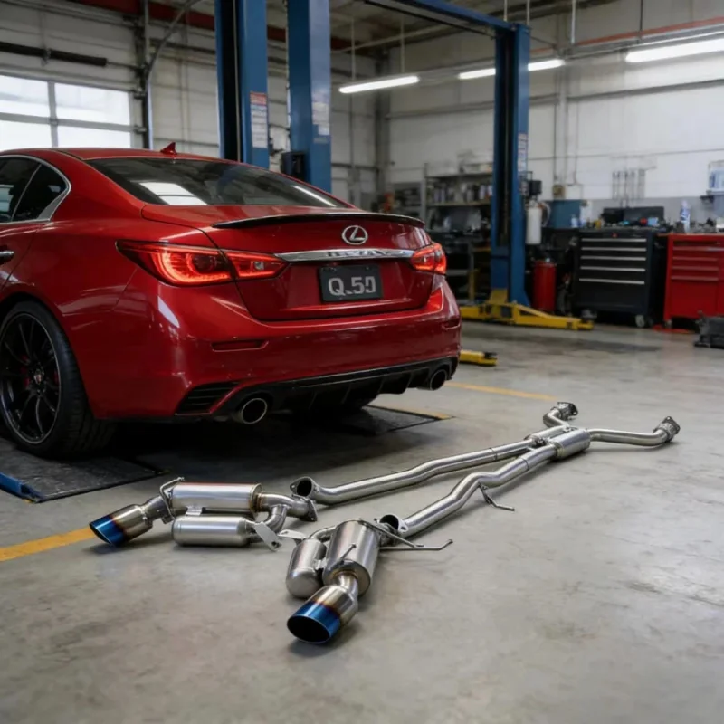 High-flow Stainless Steel Catback Exhaust Pipes for Infiniti Q50S 3.7 2014-2017 Exhaust System Muffler Auto Performance Parts
High-flow Stainless Steel Catback Exhaust Pipes for Infiniti Q50S 3.7 2014-2017 Exhaust System Muffler Auto Performance Parts