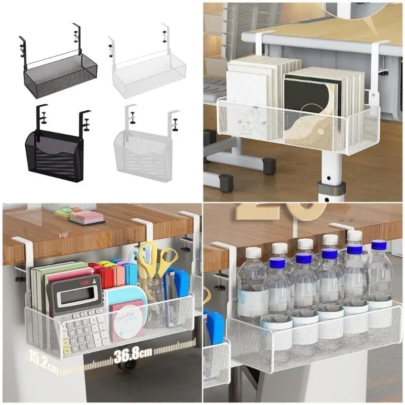 R9UF Spacious Desk Under Rack Basket Convenient Hanging Rack for Organizing Supplies
R9UF Spacious Desk Under Rack Basket Convenient Hanging Rack for Organizing Supplies