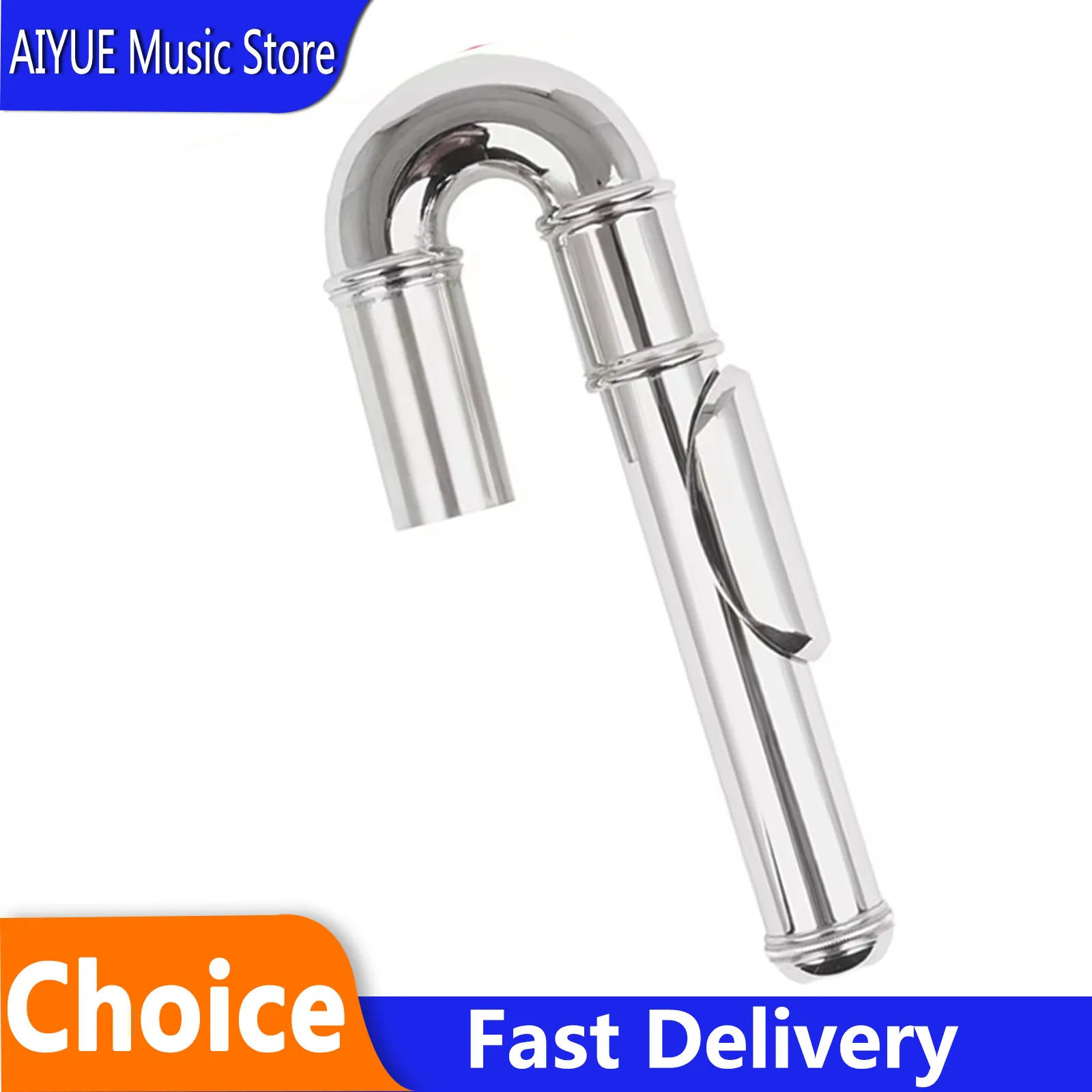 IRIN Flute Curved Head Mouthpiece Nickel Plated Copper Flute Professional Parts Replacement Wooden Pipes Instruments Accessories
IRIN Flute Curved Head Mouthpiece Nickel Plated Copper Flute Professional Parts Replacement Wooden Pipes Instruments Accessories