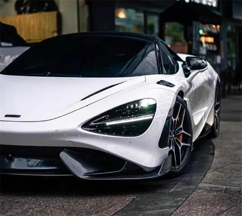 Used for McLaren 720S Modification and Upgrading with Real Carbon Fiber 765LT Style Front Bumper Front Lip Full Body Kit
Used for McLaren 720S Modification and Upgrading with Real Carbon Fiber 765LT Style Front Bumper Front Lip Full Body Kit