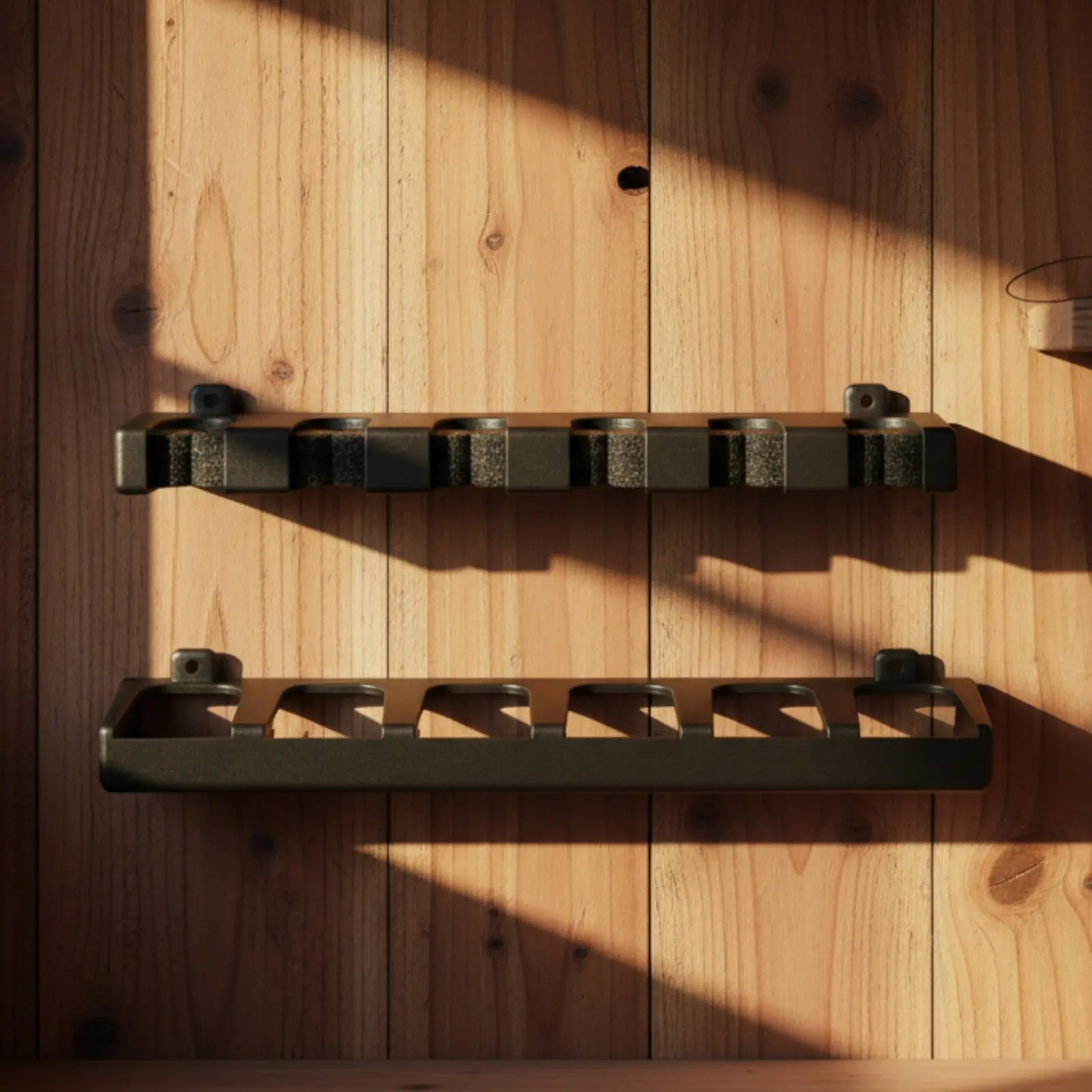 Wall Mounted Fishing Rod Rack Sturdy ABS Material Horizontal Fishing Rod Storage Foam Grip for Anglers, Shed
Wall Mounted Fishing Rod Rack Sturdy ABS Material Horizontal Fishing Rod Storage Foam Grip for Anglers, Shed