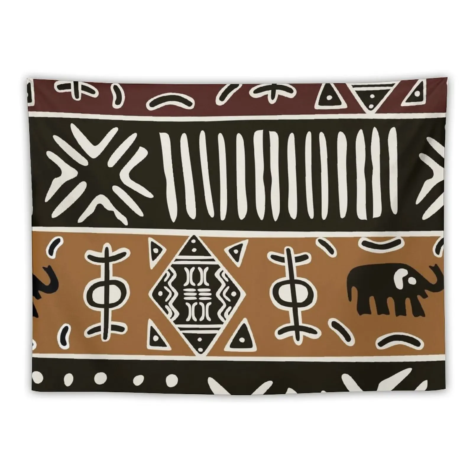 African mud cloth with elephants Tapestry Home And Comfort Decor Wall Hanging Tapestry
African mud cloth with elephants Tapestry Home And Comfort Decor Wall Hanging Tapestry
