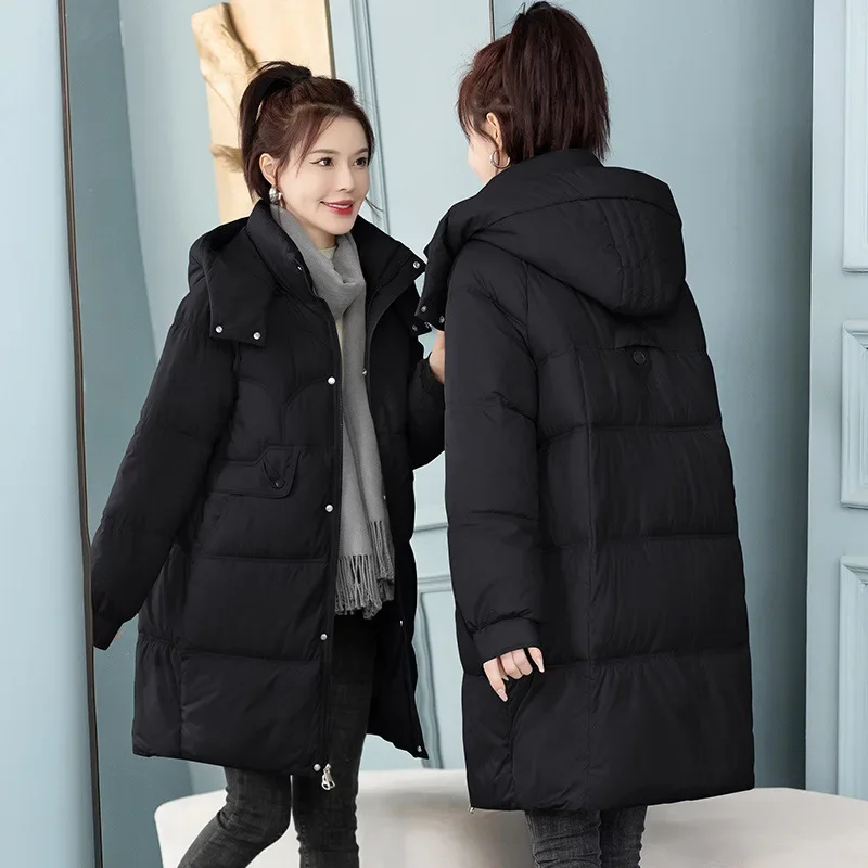Women's winter new fashion loose detachable hat cotton-padded jacket women's medium and long thick warm cotton-padded jacket
Women's winter new fashion loose detachable hat cotton-padded jacket women's medium and long thick warm cotton-padded jacket