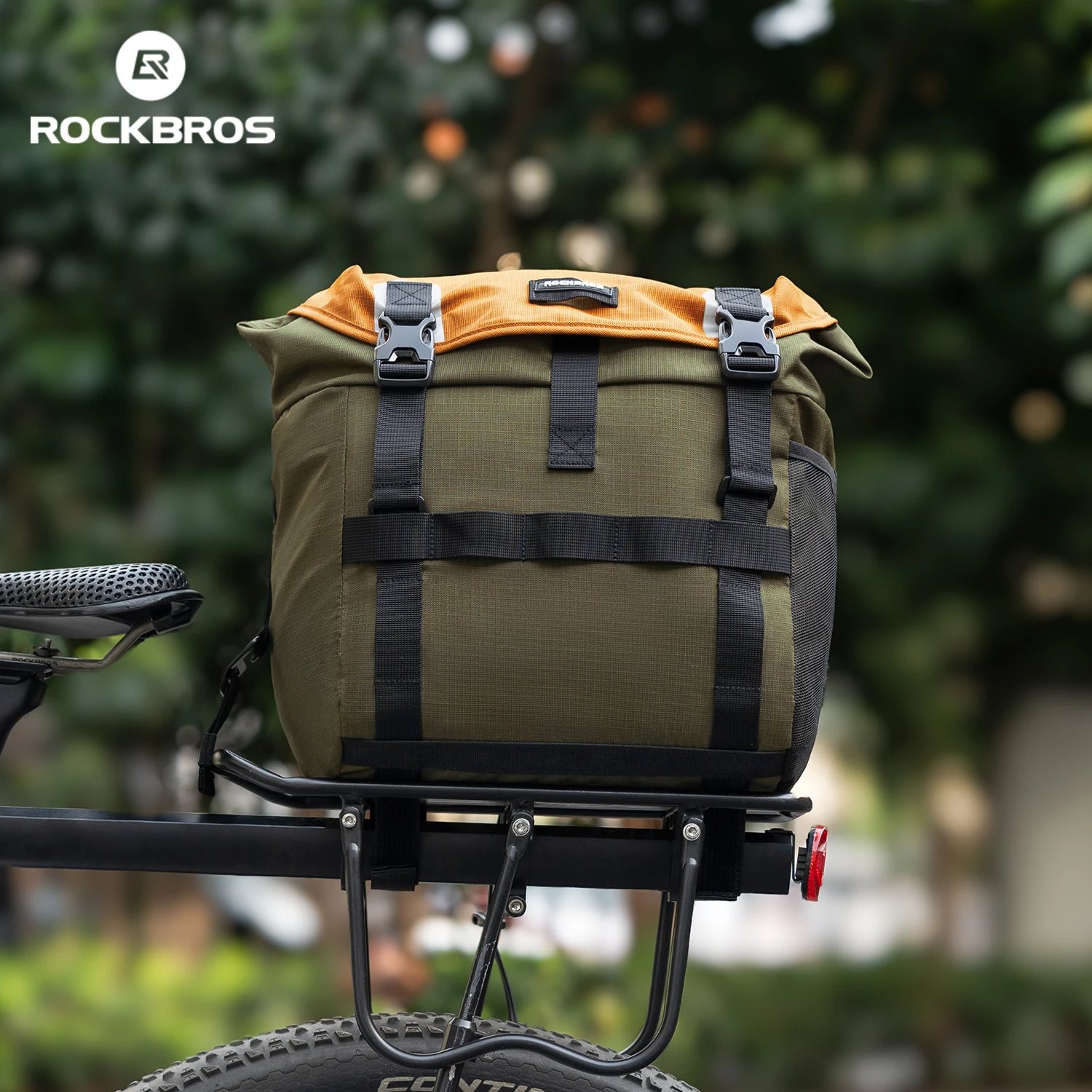 ROCKBROS Gravel Bicycle Front Bag Rainproof Expandable 24L Large Capacity Handlebar Bag Multifunction Pannier Bike Accessories
ROCKBROS Gravel Bicycle Front Bag Rainproof Expandable 24L Large Capacity Handlebar Bag Multifunction Pannier Bike Accessories