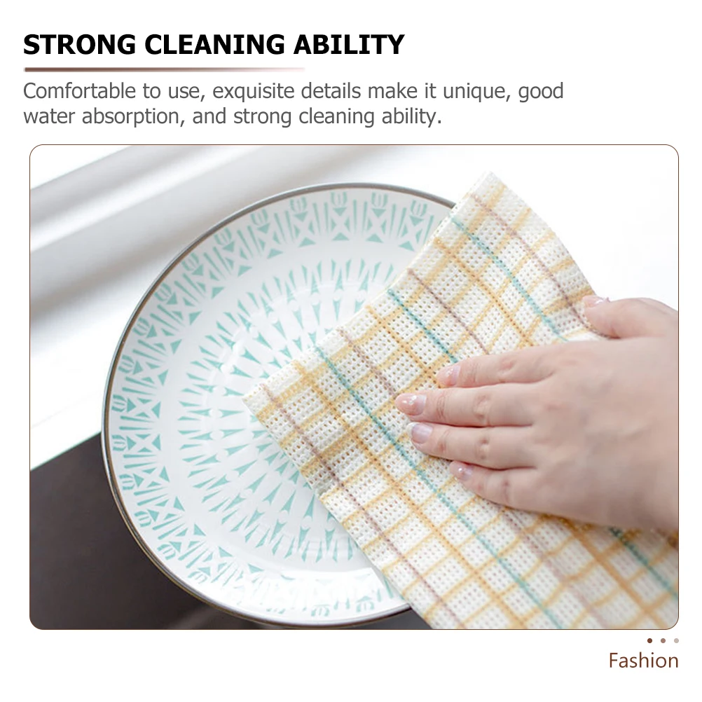 Kitchen Cleaning Cloth Dish Wash Towels Strong Water Absorption High-Grade Non-Woven Fabric Gentle Care For Dishes
Kitchen Cleaning Cloth Dish Wash Towels Strong Water Absorption High-Grade Non-Woven Fabric Gentle Care For Dishes