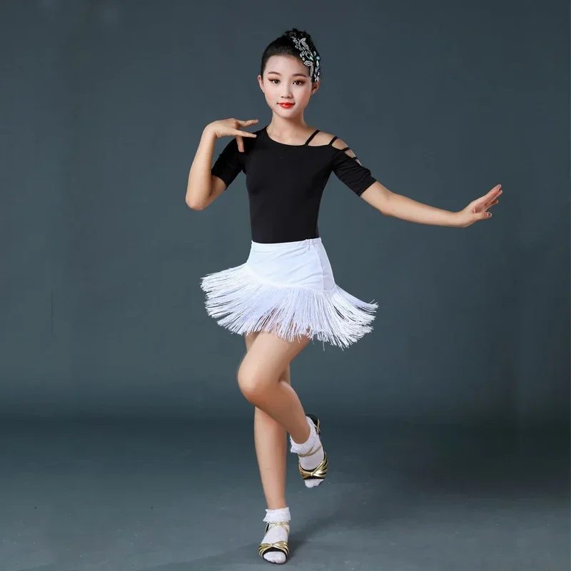 Children's Latin Dance Skirt Girls' Split Latin Tassel Dance Skirt Training Clothing Competition Performance Clothing
Children's Latin Dance Skirt Girls' Split Latin Tassel Dance Skirt Training Clothing Competition Performance Clothing