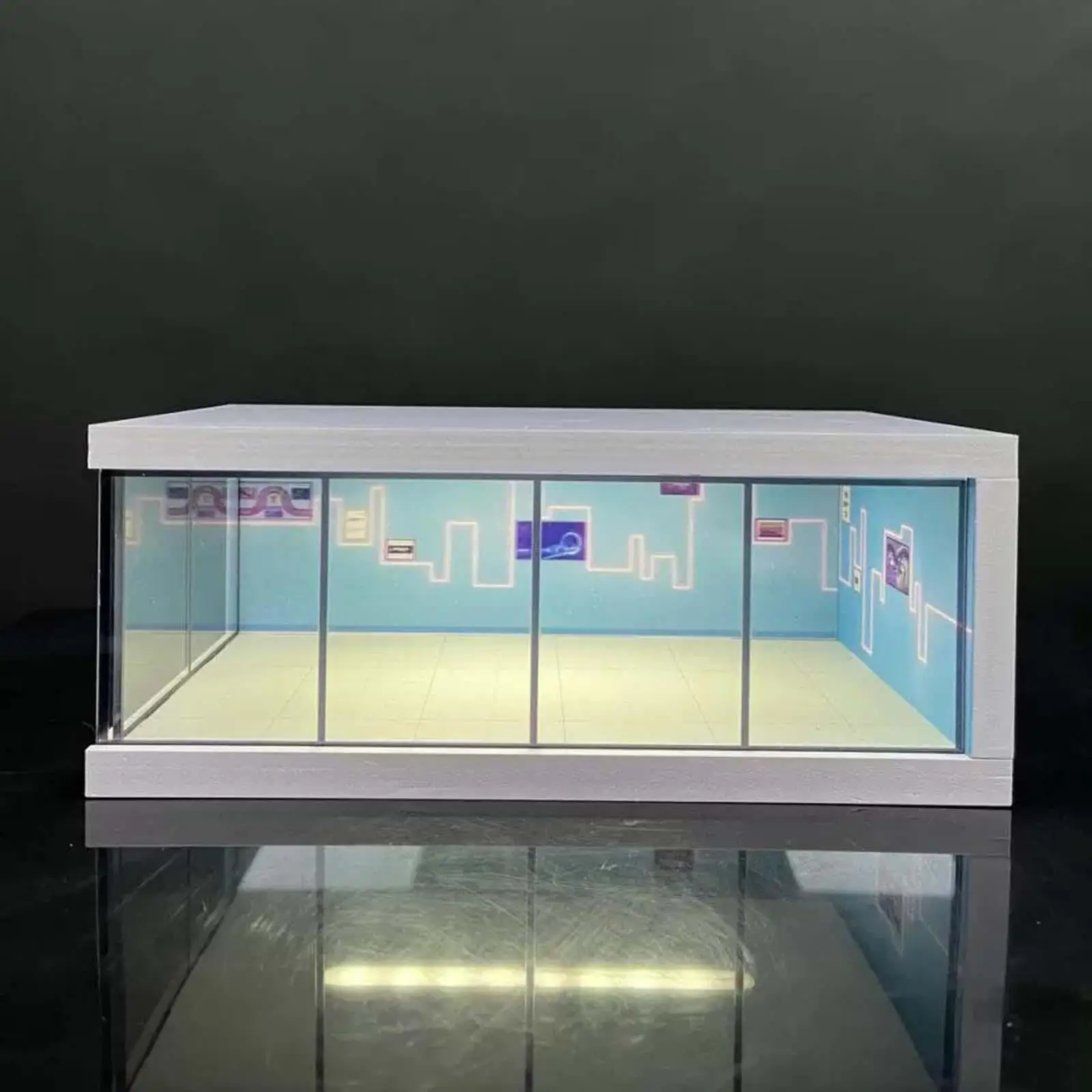 1:64 Scale Parking Lot LED Display Case Background Vehicle Garage Showcase for Model Cars Mini Dolls Action Figures Collection
1:64 Scale Parking Lot LED Display Case Background Vehicle Garage Showcase for Model Cars Mini Dolls Action Figures Collection