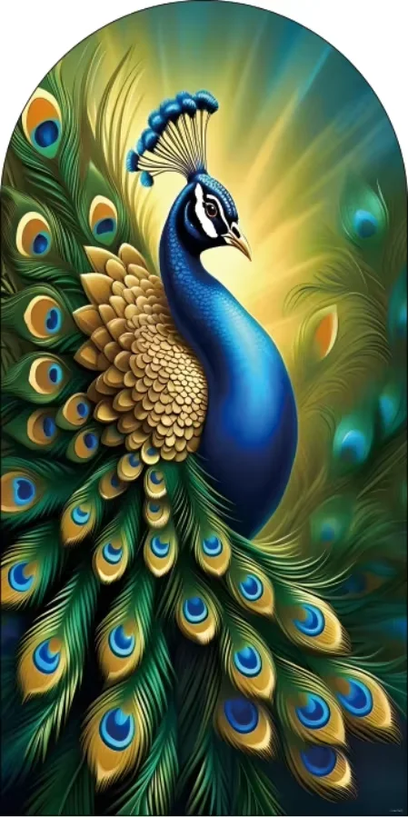 Двусторонний фон-арка Mehofond Custom Chiara с изображением индийских Яшоды и Кришны на фоне павлина для дня рождения и детского праздника
Двусторонний фон-арка Mehofond Custom Chiara с изображением индийских Яшоды и Кришны на фоне павлина для дня рождения и детского праздника