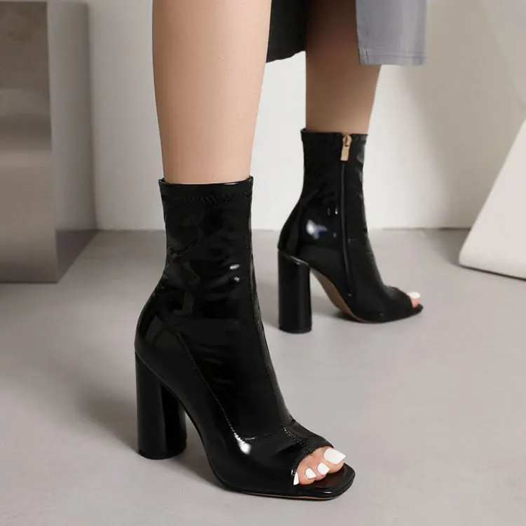 Sgesvier Breathable Ankle Boots Super High Heeled Dance shoes Jazz Latin Platform Boots Peep Toe Zip Fashion Lady Party Shoes
Sgesvier Breathable Ankle Boots Super High Heeled Dance shoes Jazz Latin Platform Boots Peep Toe Zip Fashion Lady Party Shoes