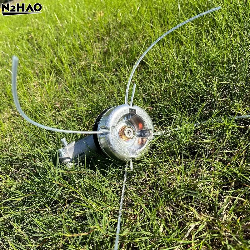 Silver Universal Aluminum Alloy Lawn Mower Head And Replacement Nylon Steel For Lawn Mowing Line Lawn Mower Weed Head Accessorie
Silver Universal Aluminum Alloy Lawn Mower Head And Replacement Nylon Steel For Lawn Mowing Line Lawn Mower Weed Head Accessorie