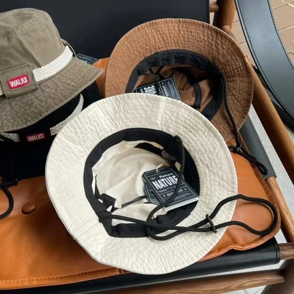 Vintage Foldable Bucket Hat Breathable Lightweight Fisherman Cap Drawstring Closure UV Protection Fishing Cap
Vintage Foldable Bucket Hat Breathable Lightweight Fisherman Cap Drawstring Closure UV Protection Fishing Cap