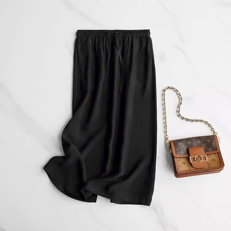 Dave&di Cool Feeling Elastic Waistband Back Slit Loose Fit Straight Tube Elegant And Comfortable Skirt Woman Clothing Falda
Dave&di Cool Feeling Elastic Waistband Back Slit Loose Fit Straight Tube Elegant And Comfortable Skirt Woman Clothing Falda